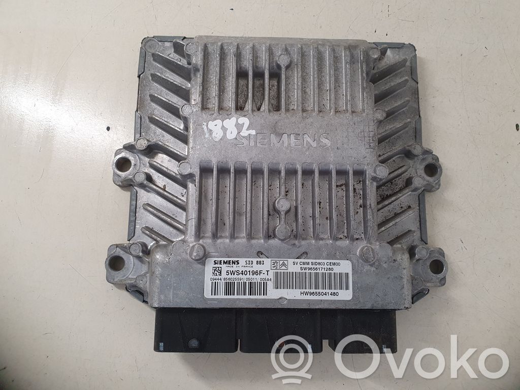 Peugeot 407 Engine control unit/module 