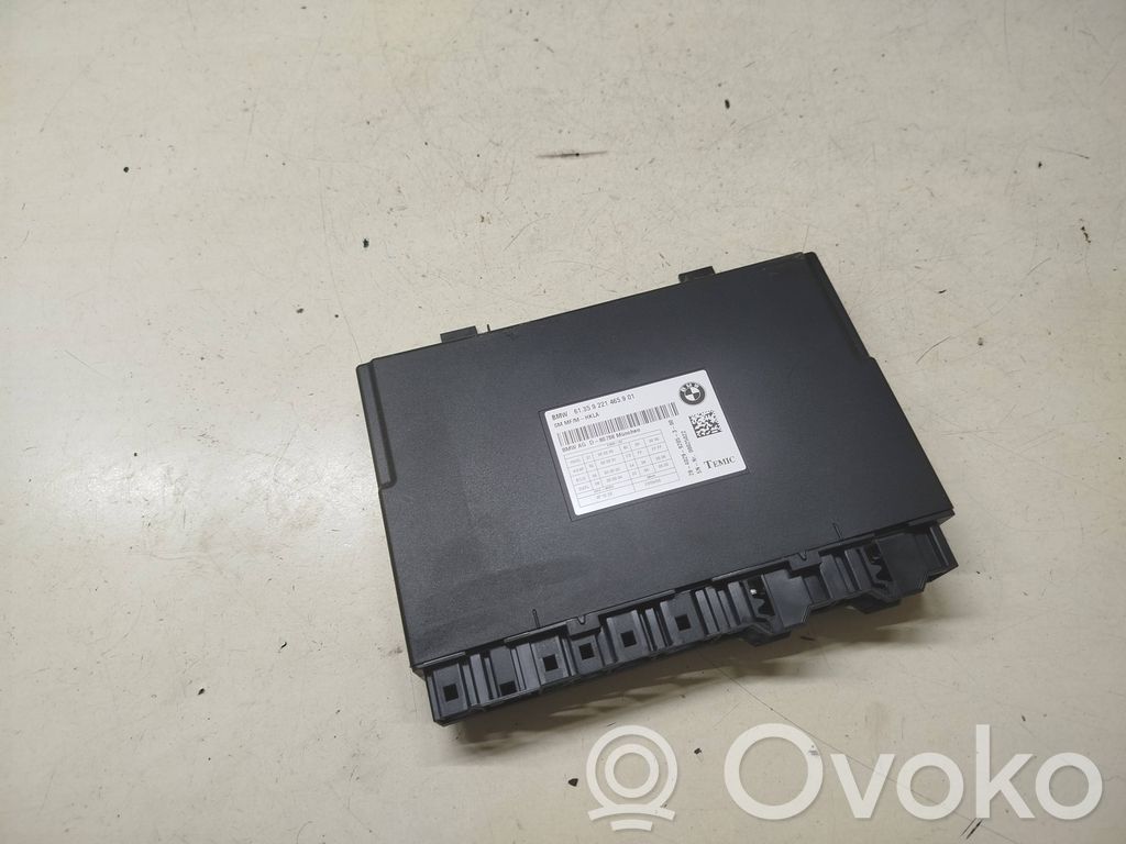 BMW 5 GT F07 Module de commande de siège 