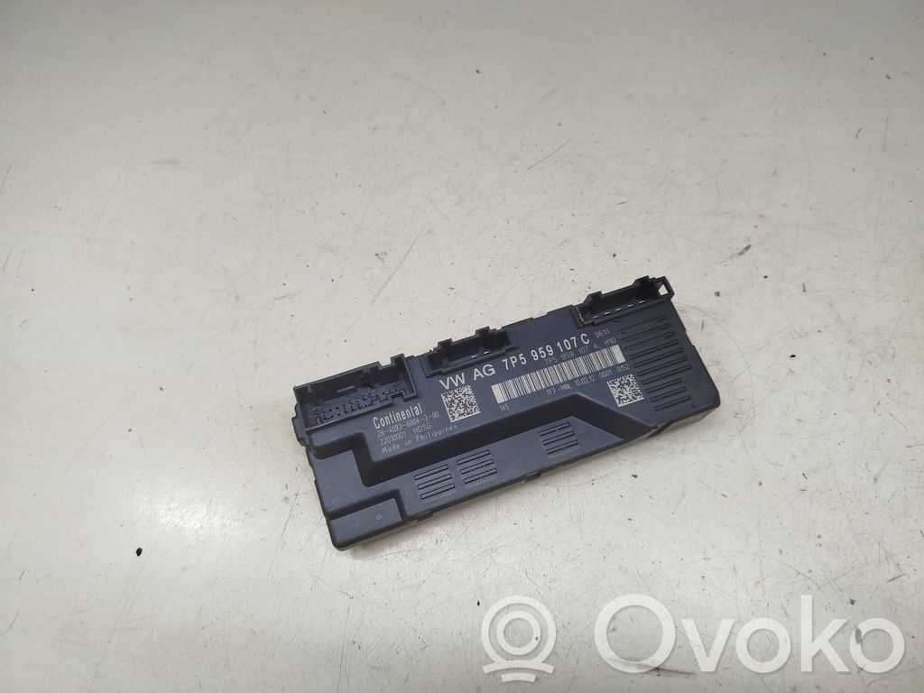 Porsche Cayenne (92A) Tailgate/trunk control unit/module 