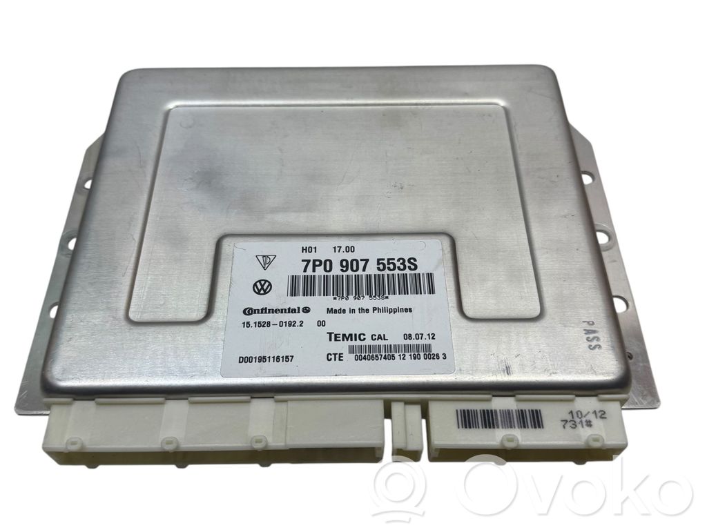 Module de commande suspension   7P0907553S,15152801922,00019511615,D00195116157