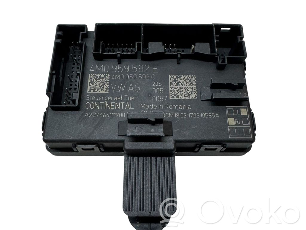 Audi Q7 4M Door control unit/module 