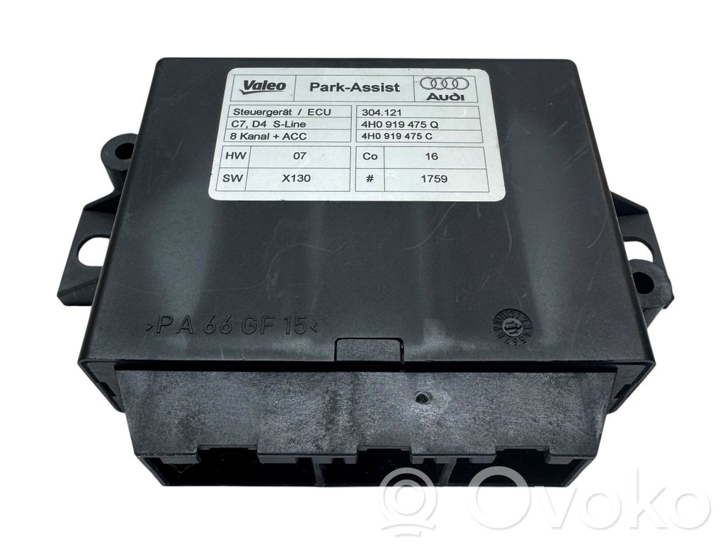 Audi A6 S6 C7 4G Parking PDC control unit/module 