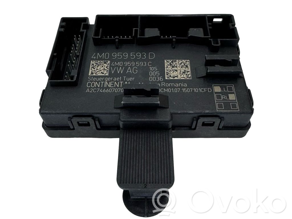 Audi Q7 4M Door control unit/module 