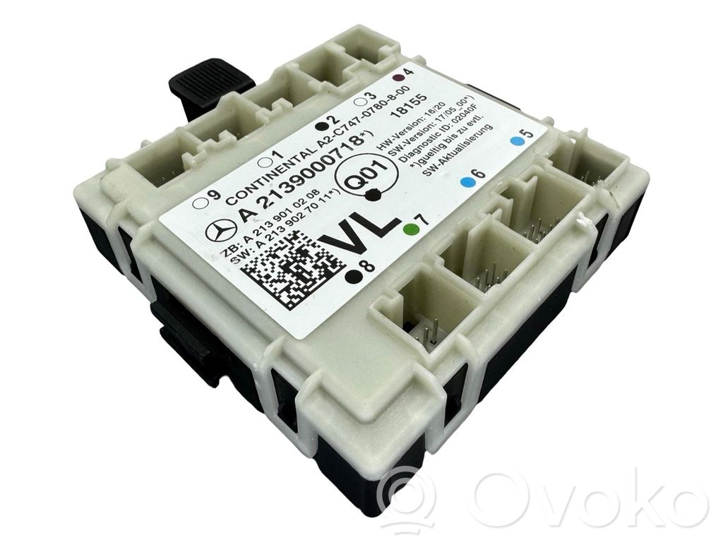 Mercedes-Benz E W213 Door control unit/module 