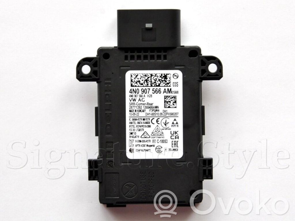 Blind spot module   4N0907566AM,4N0907566AL,4N0907566L,4KE907566,4N0907566AA,4N0907566AC,4N0907566AD,4N0907566AE,4N0907566AF,4N0907566AG,4N0907566AH,4N0907566AK,4N0907566C,4N0907566D,4N0907566E,4N0907566F,4N0907566G,4N0907566H,4N0907566K