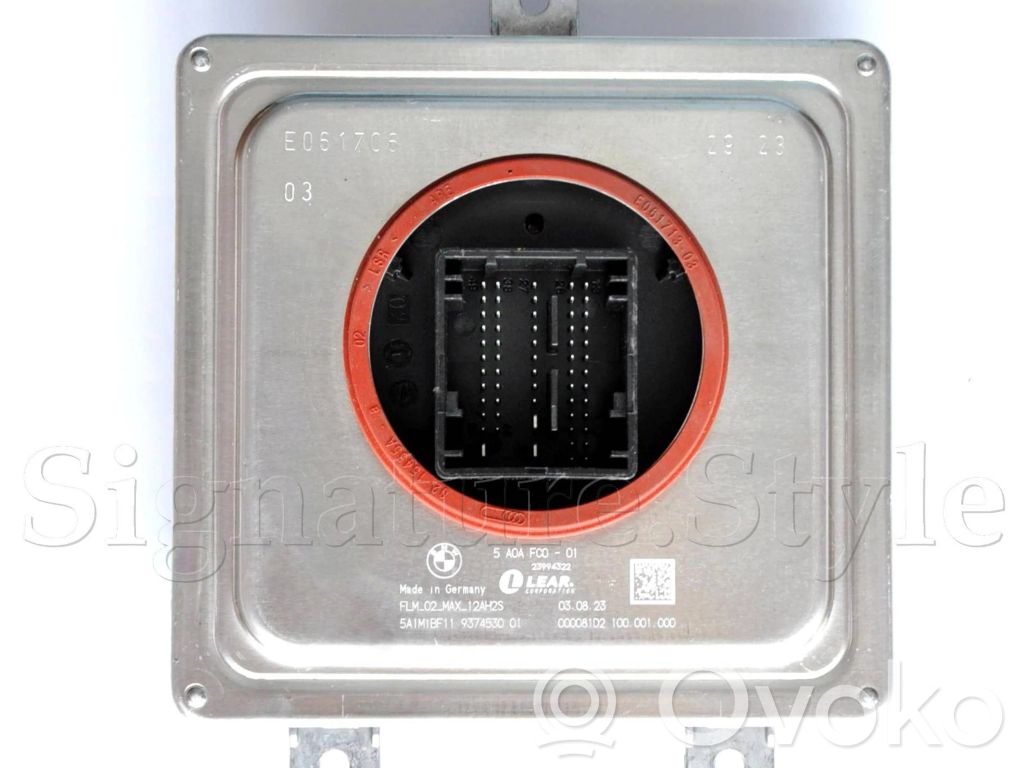 BMW 4 G22 G23 G24 G26 Headlight ballast module Xenon 