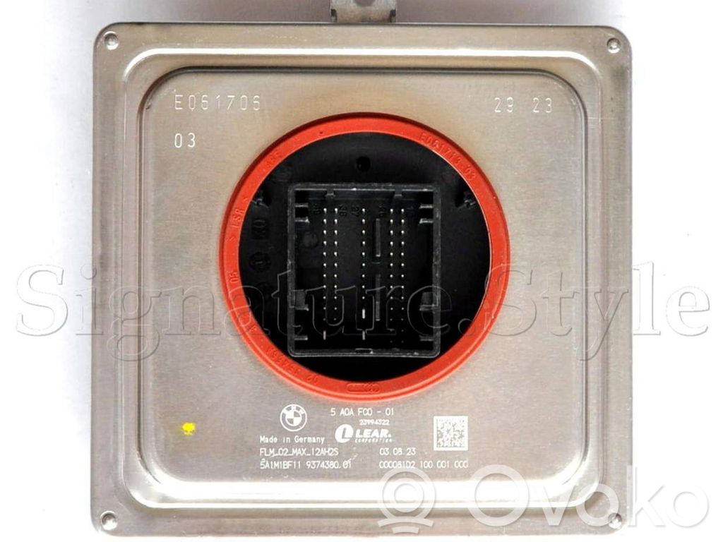 BMW M4 G82 G83 Headlight ballast module Xenon 