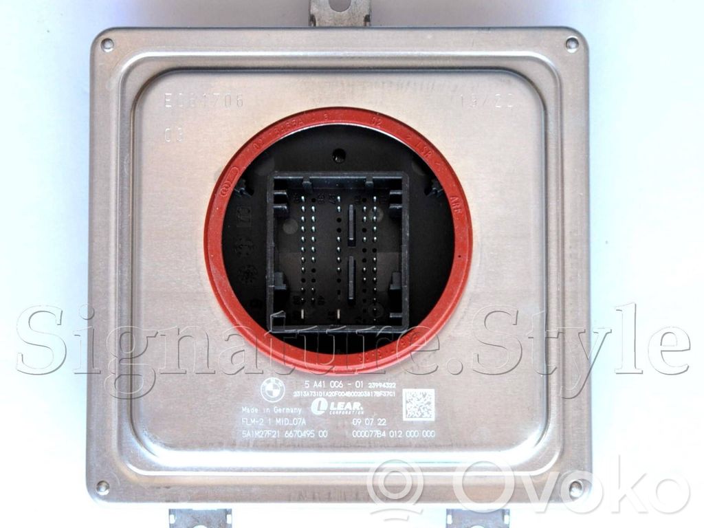 BMW iX LED ballast control module 