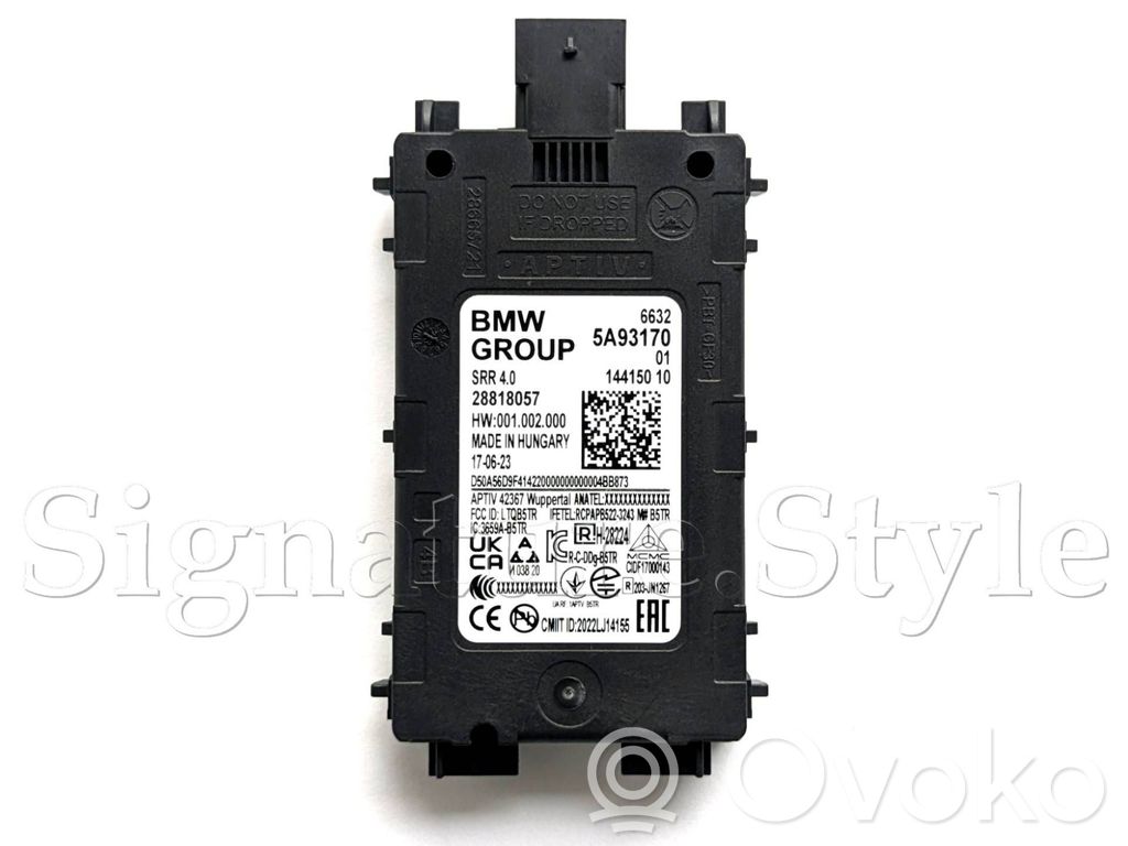BMW X6M G06 F96 Blind spot module 