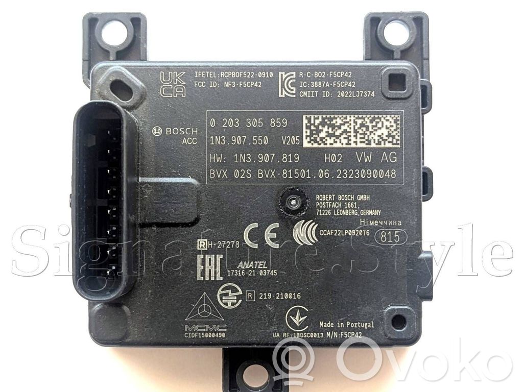 Skoda Kodiaq II Sensor de radar Distronic 