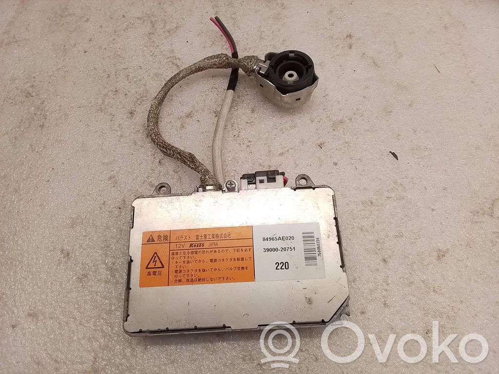 Subaru Legacy Headlight ballast module Xenon 