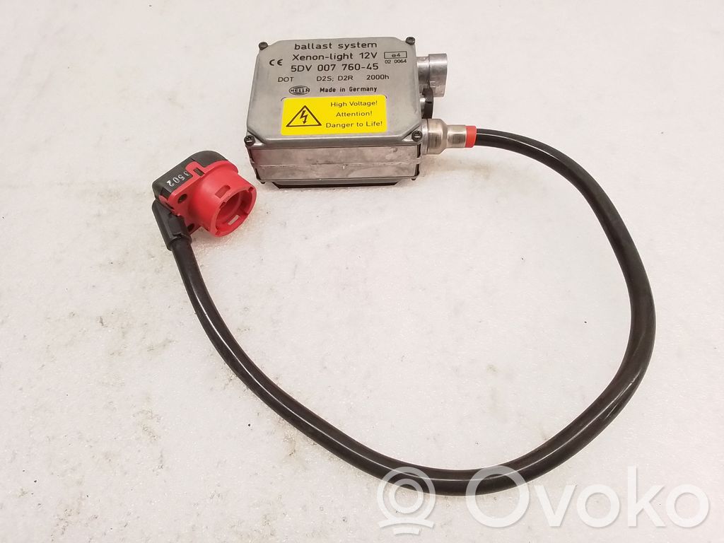 Headlight ballast module Xenon   5DV00776045