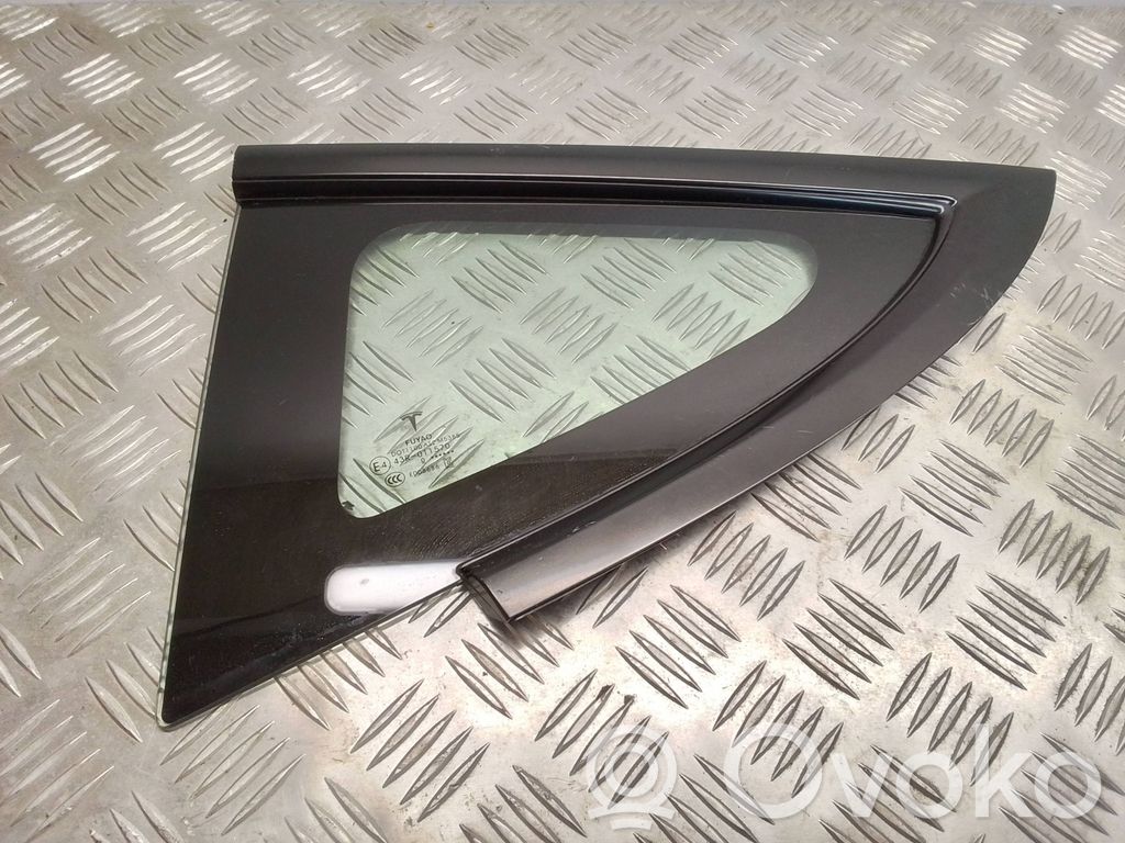 Tesla Model 3 Rear vent window glass 