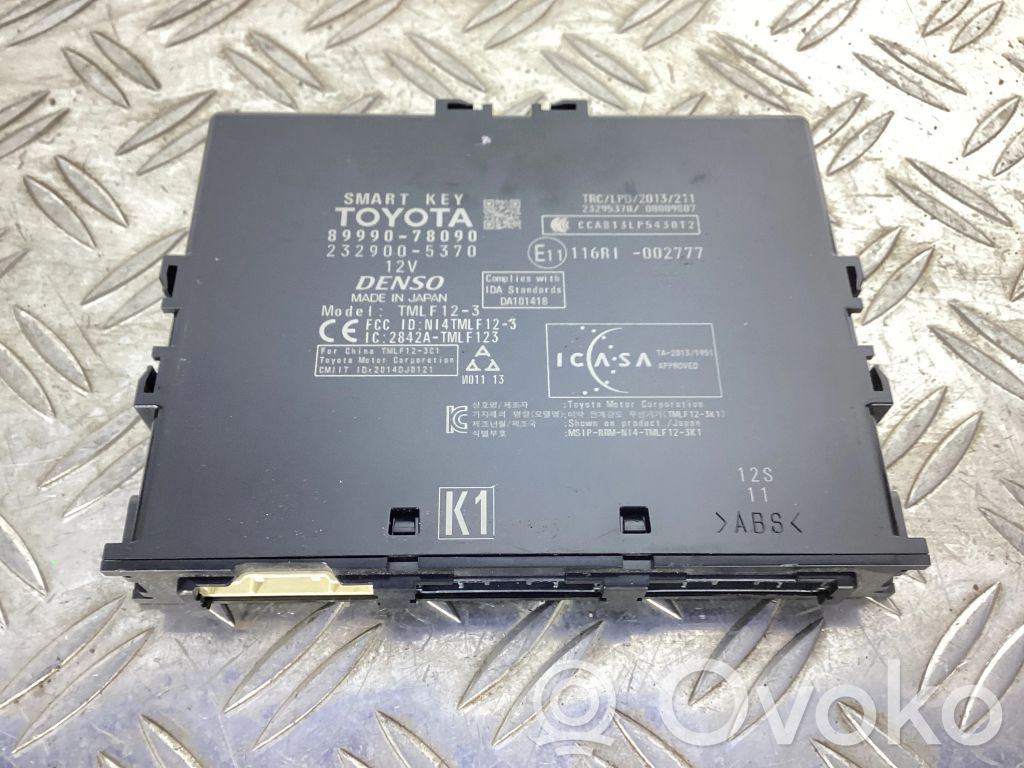 Lexus NX Keyless (KESSY) go control unit/module 