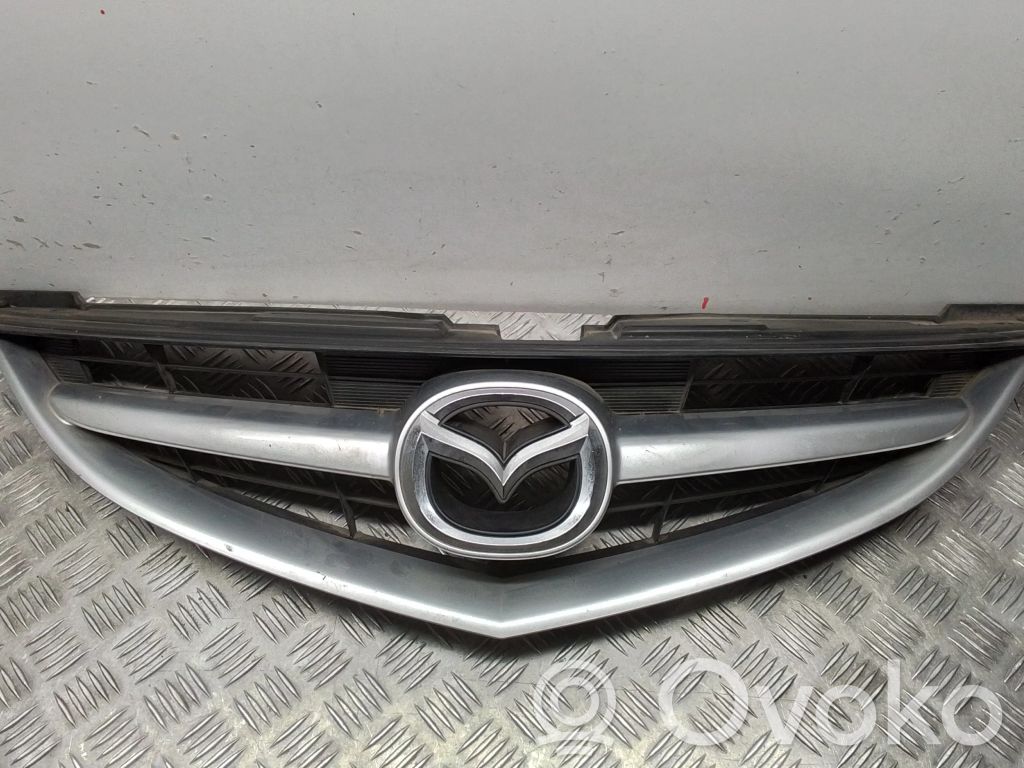Mazda 6 Etupuskurin ylempi jäähdytinsäleikkö 