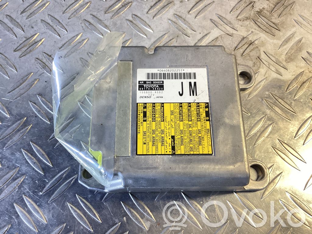 Lexus RX 450H Unitate/modul de comandă airbaguri 