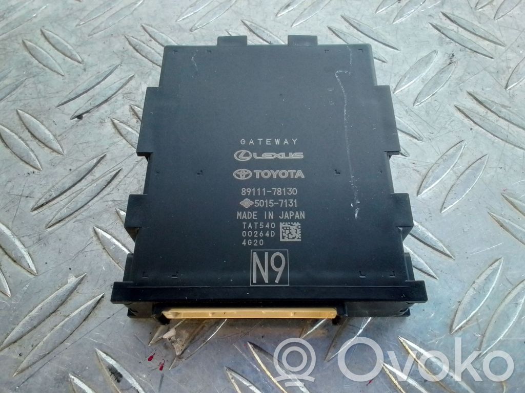 Lexus NX Gateway control module 