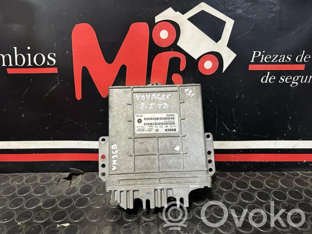 Engine control unit/module ECU   P04686758