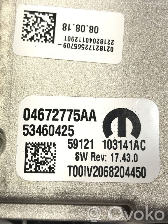 Chrysler Pacifica Caméra pare-brise 