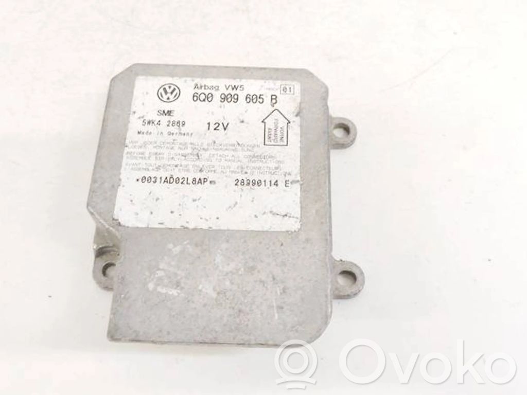 Volkswagen PASSAT B5 Centralina/modulo airbag