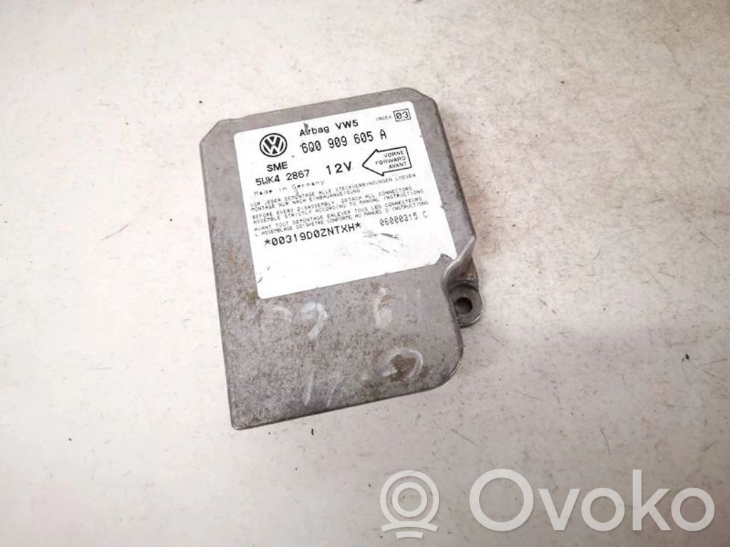 Module de contrôle airbag   6Q0909605A,5WK42867,5WK42867,6Q0909605A