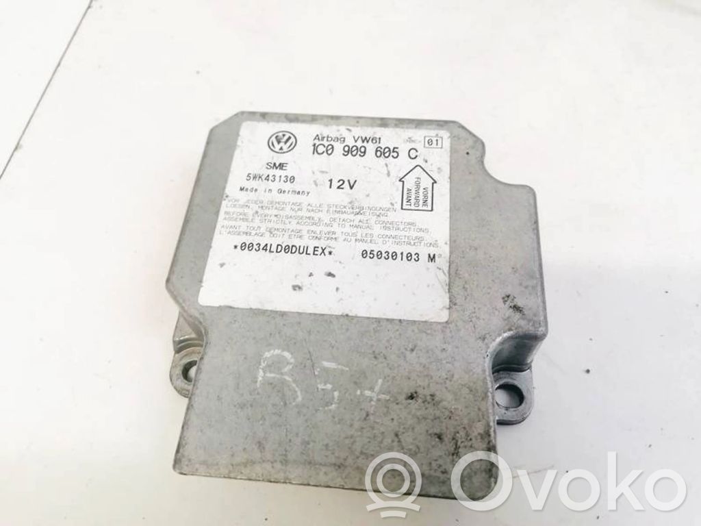 Volkswagen PASSAT B5.5 Unitate/modul de comandă airbaguri 