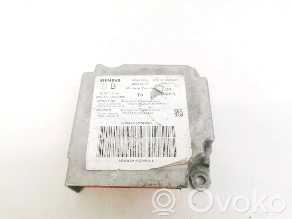 Peugeot 307 Centralina/modulo airbag
