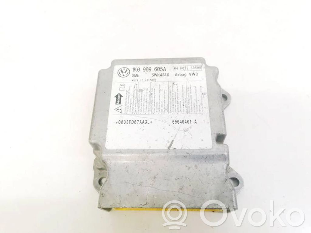 Volkswagen Golf V Unitate/modul de comandă airbaguri 