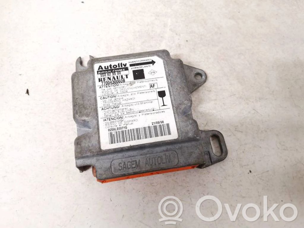 Renault Scenic I Unitate/modul de comandă airbaguri 