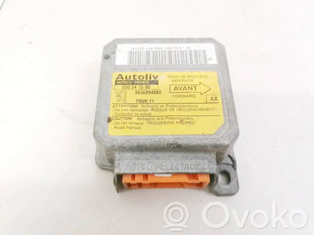 Peugeot 206 Unitate/modul de comandă airbaguri