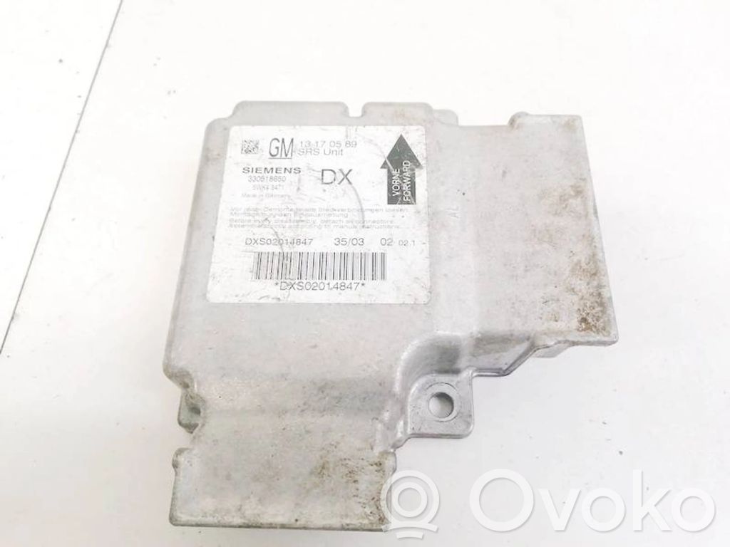Centralina/modulo airbag   13170589,330518650,13170589,330518650,5WK43471