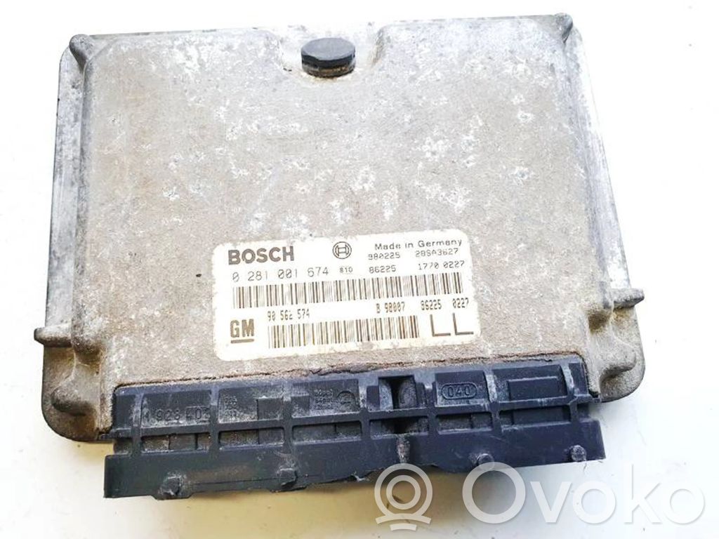Engine control unit/module   0281001674,90562574,0281001674,90562574