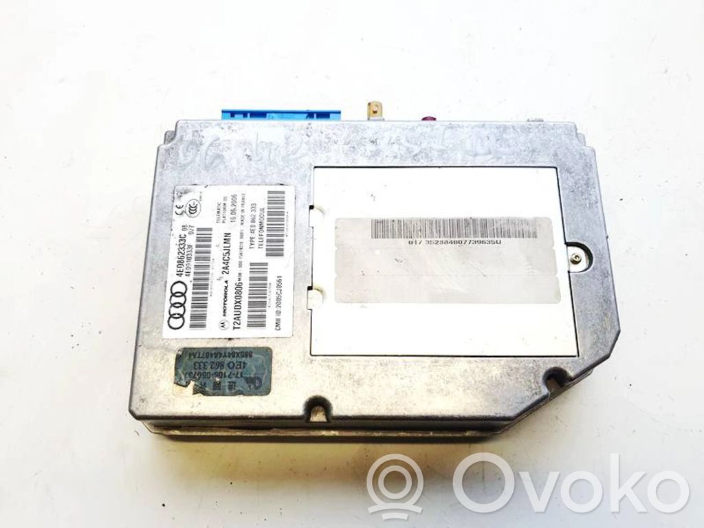 Other control units/modules   4E0862333C,2A4C5JLMN,2A4C5JLMN,4E0862333C