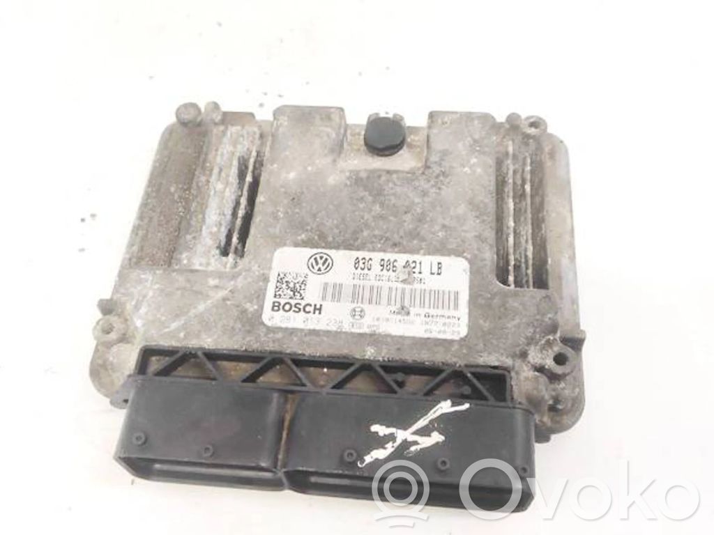 Skoda Octavia Mk2 (1Z) Unitate/modul de control motor