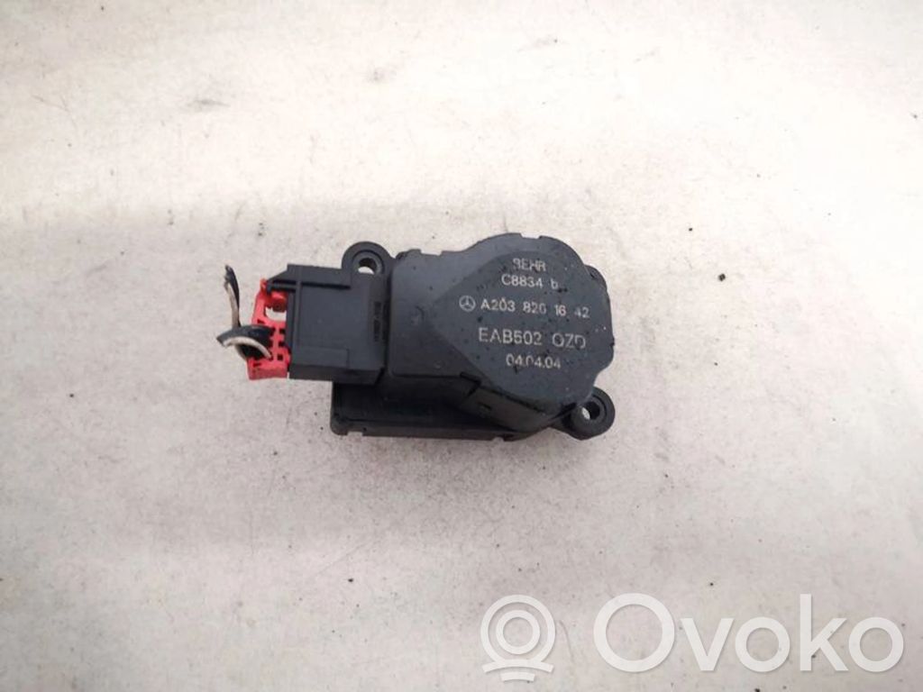 Mercedes-Benz C W203 Motorino attuatore aria 
