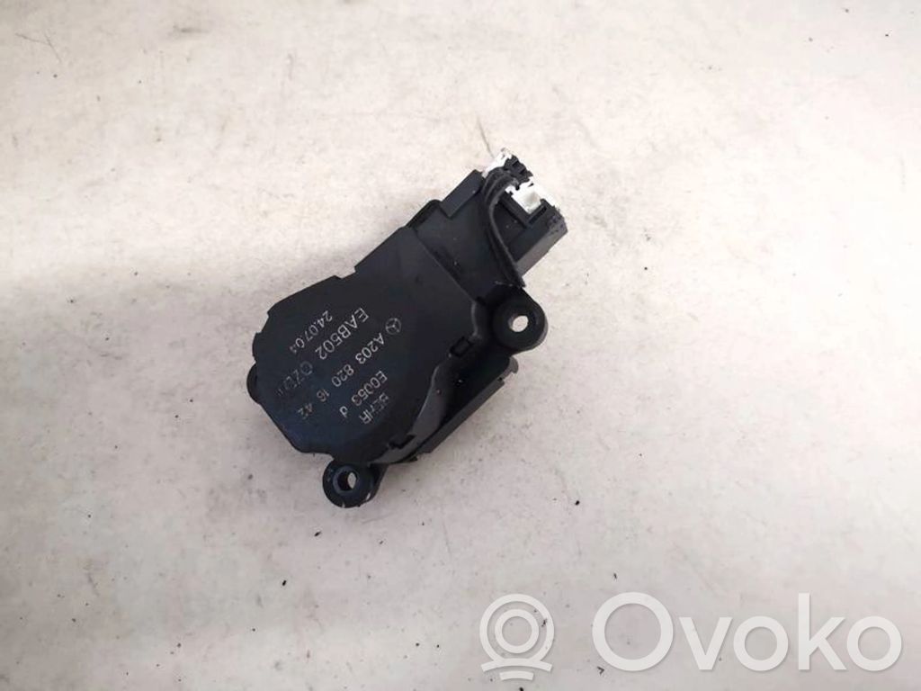 Mercedes-Benz C W203 Motorino attuatore aria