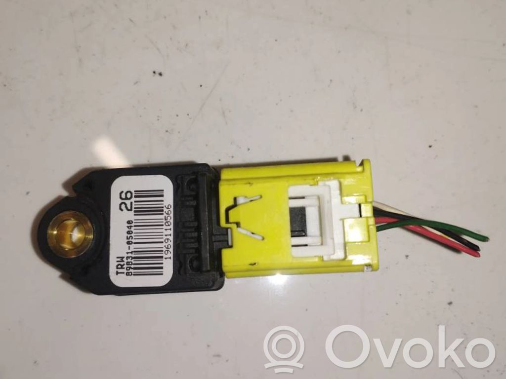 Toyota Avensis T270 Sensore d’urto/d'impatto apertura airbag