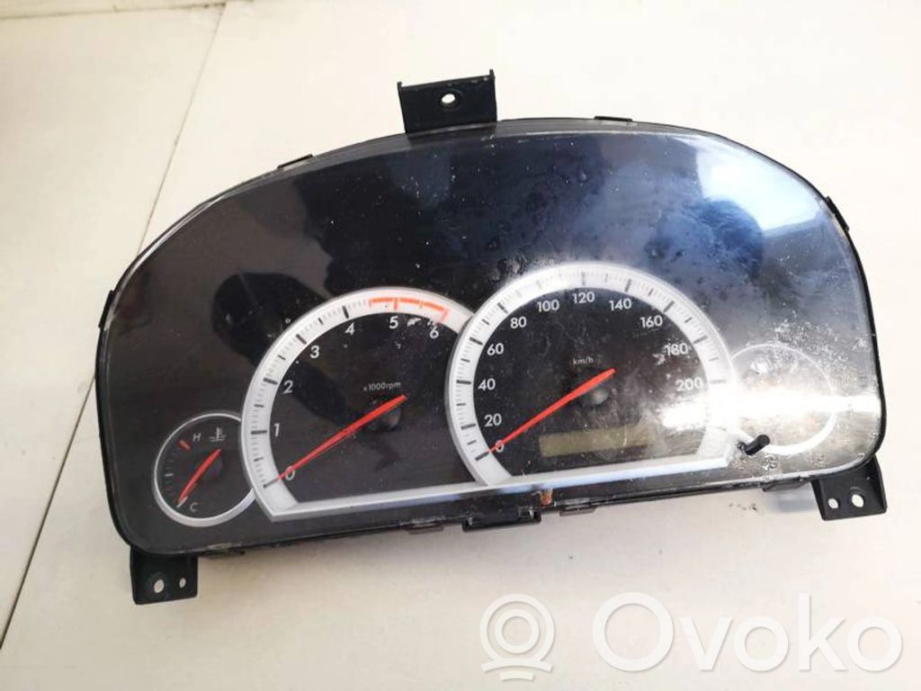 Chevrolet Captiva Geschwindigkeitsmesser Cockpit 