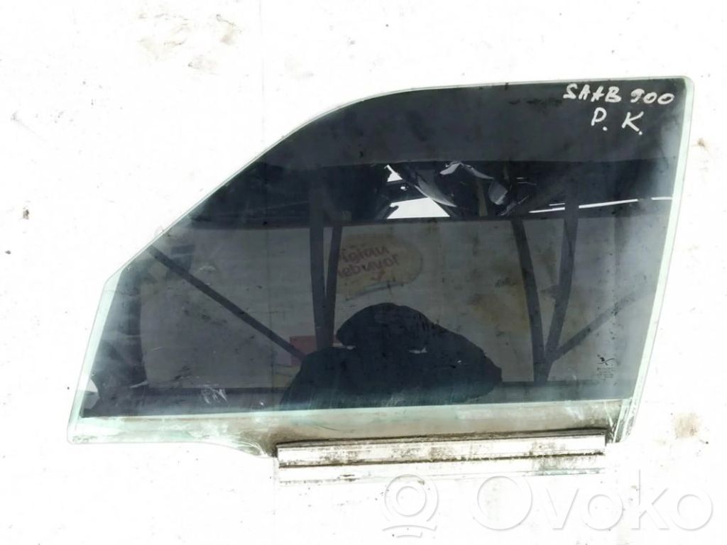 Saab 900 Vitre de fenêtre porte avant (4 portes) 