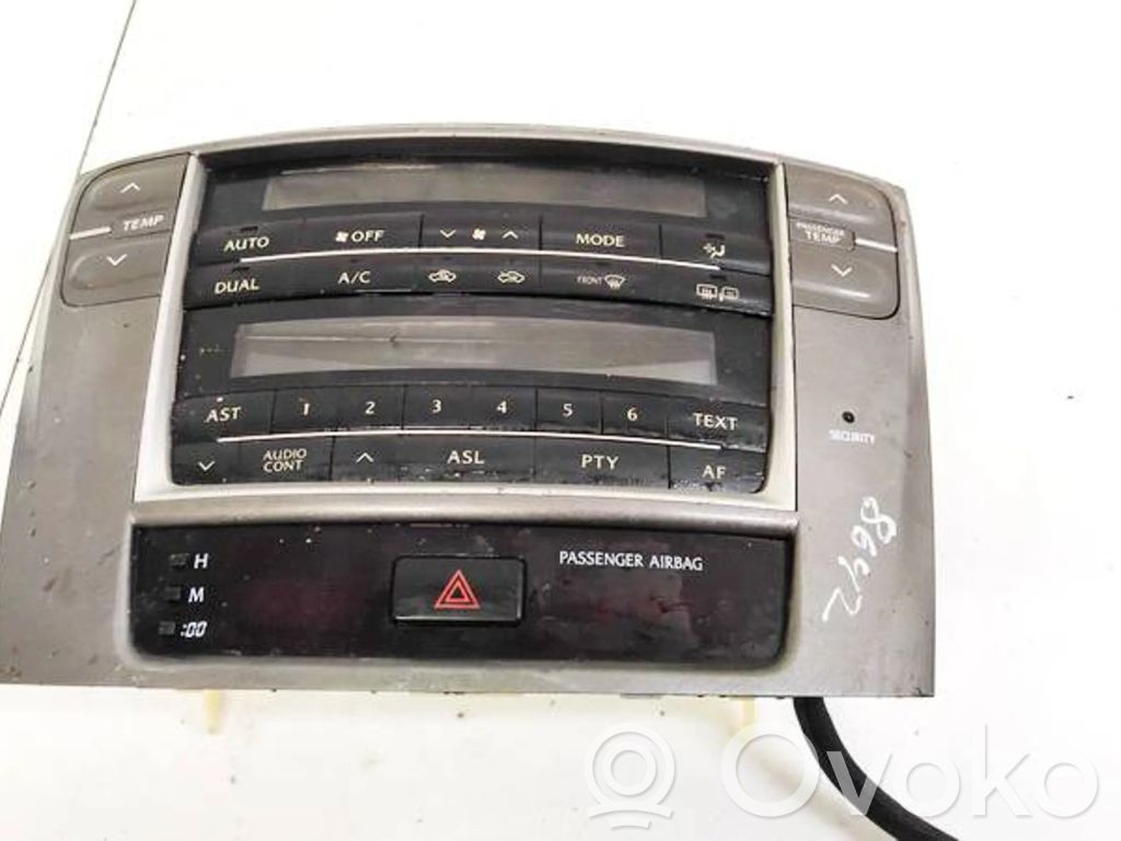 Lexus IS 220D-250-350 Centralina del climatizzatore 