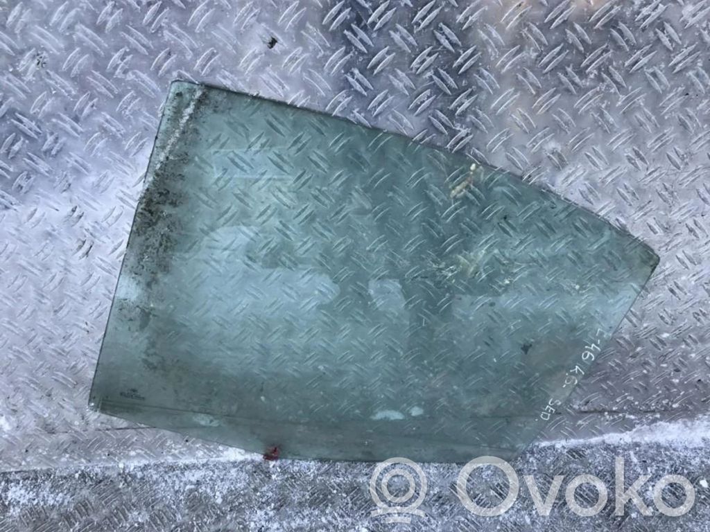 Rear door window glass