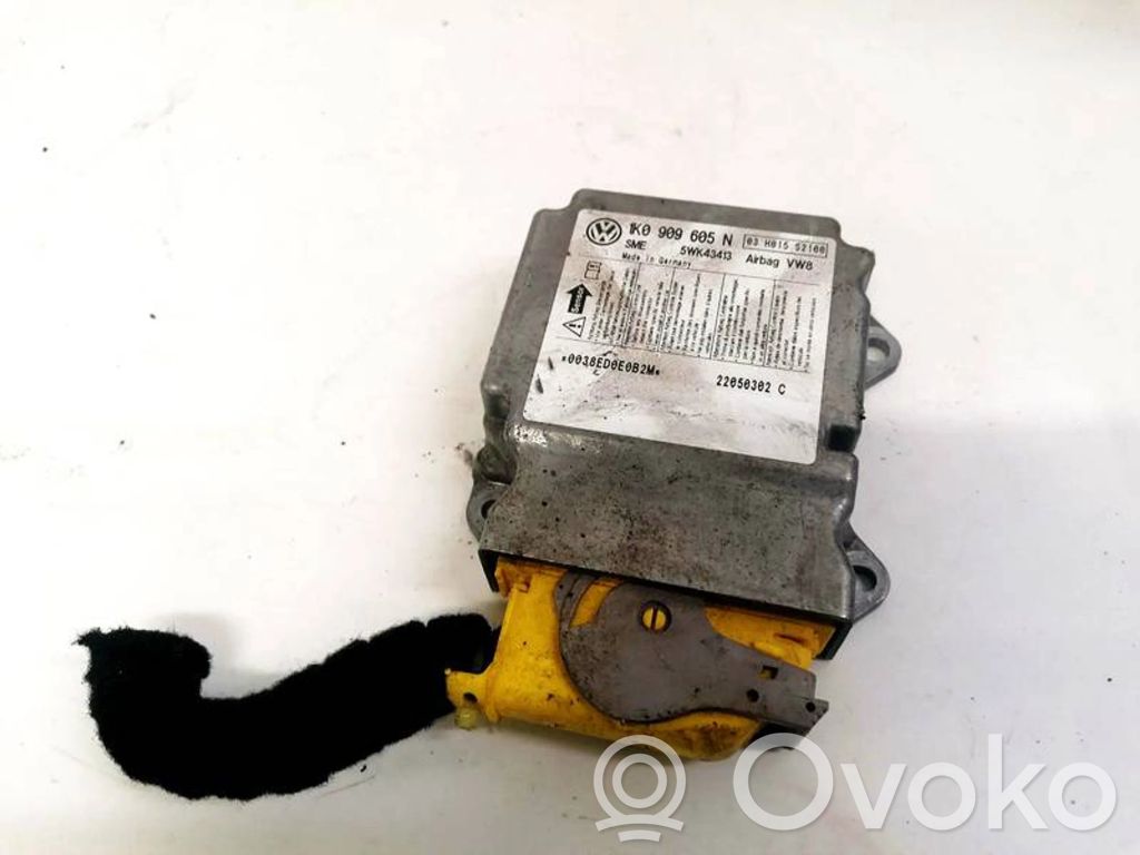 Volkswagen Golf Plus Unitate/modul de comandă airbaguri 