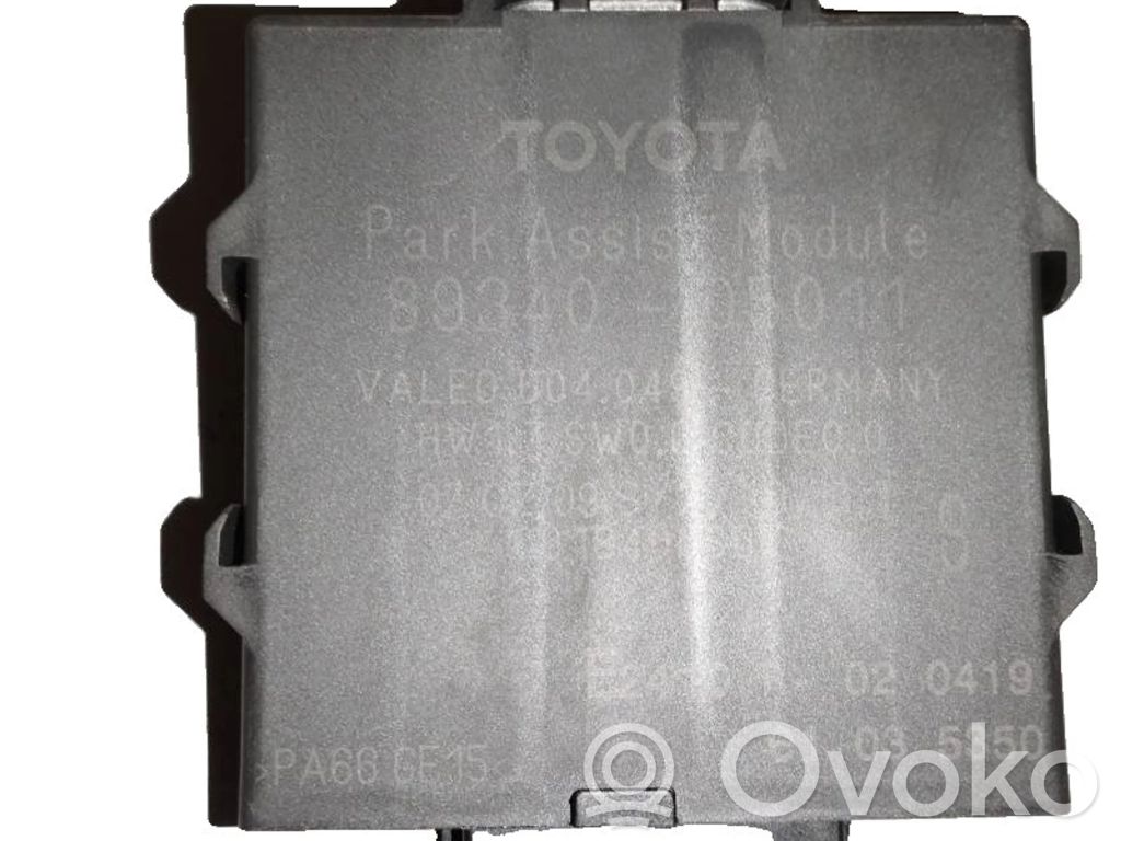 Toyota Avensis T270 Steuergerät Einparkhilfe Parktronic PDC 