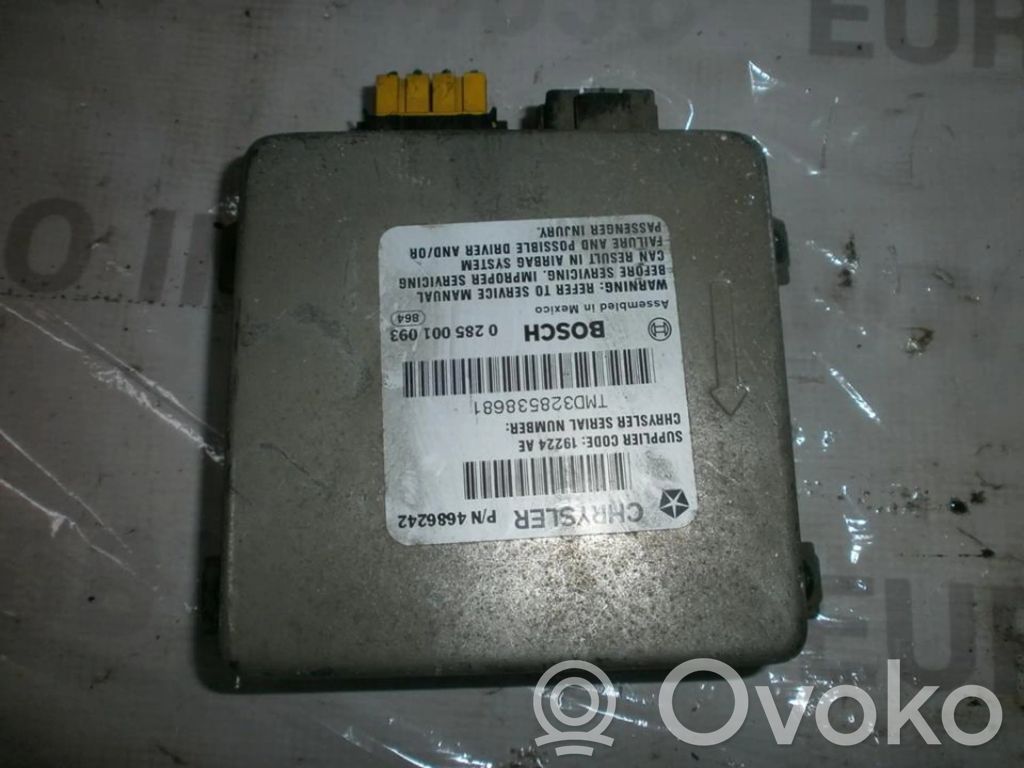 Unitate/modul de comandă airbaguri   0285001093,4686256,0285001093,4686256