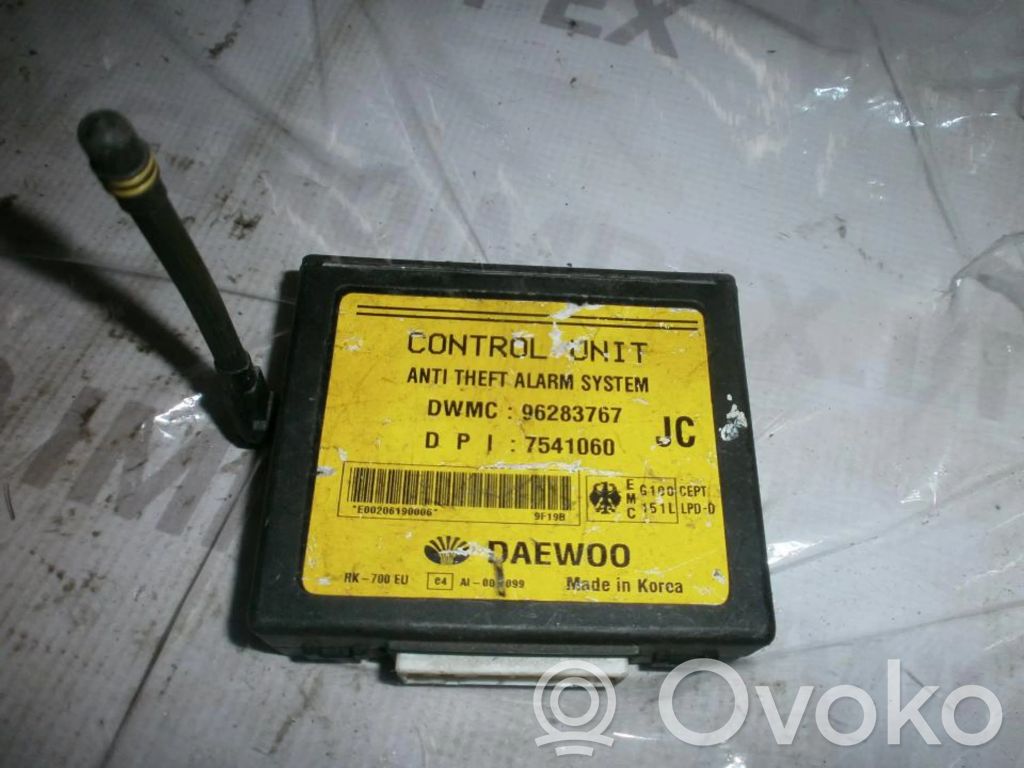 Other control units/modules   96283767,96283767