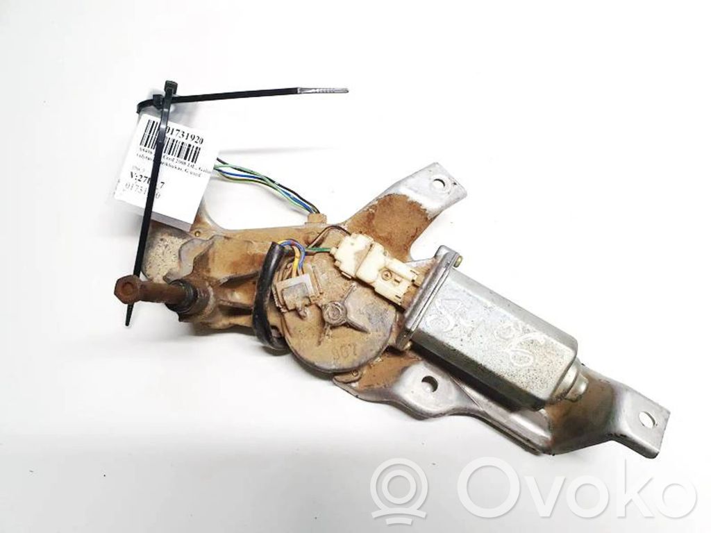 Rear window wiper motor
