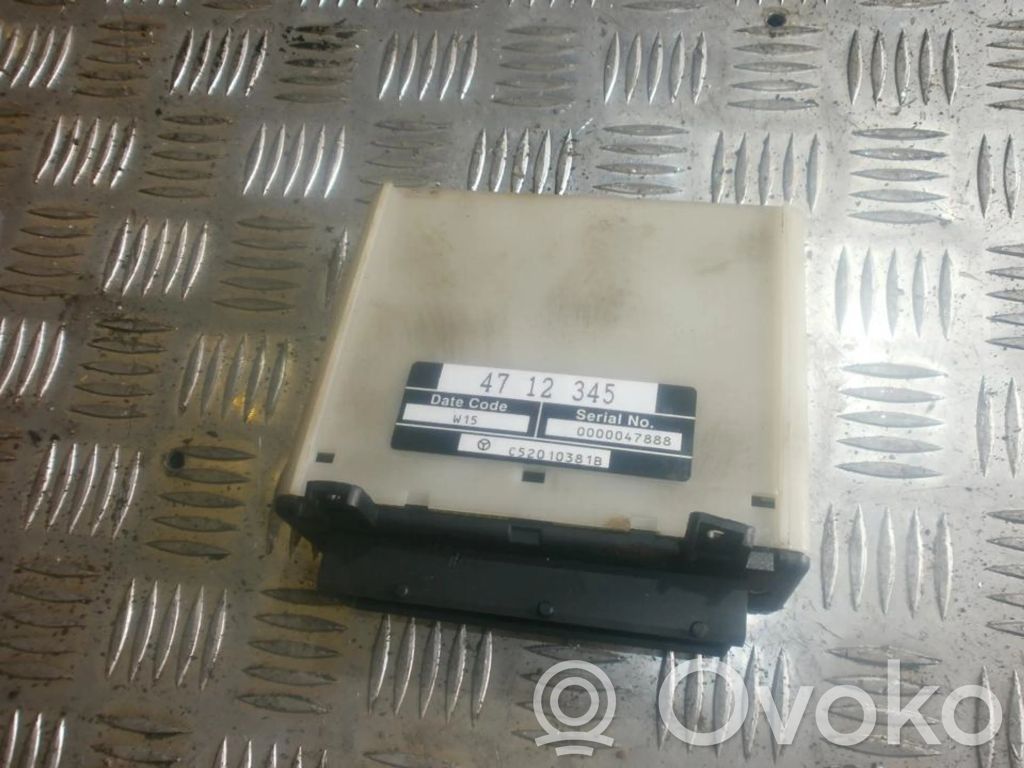 Other control units/modules   C52010381B,4712345,4712345,C52010381B