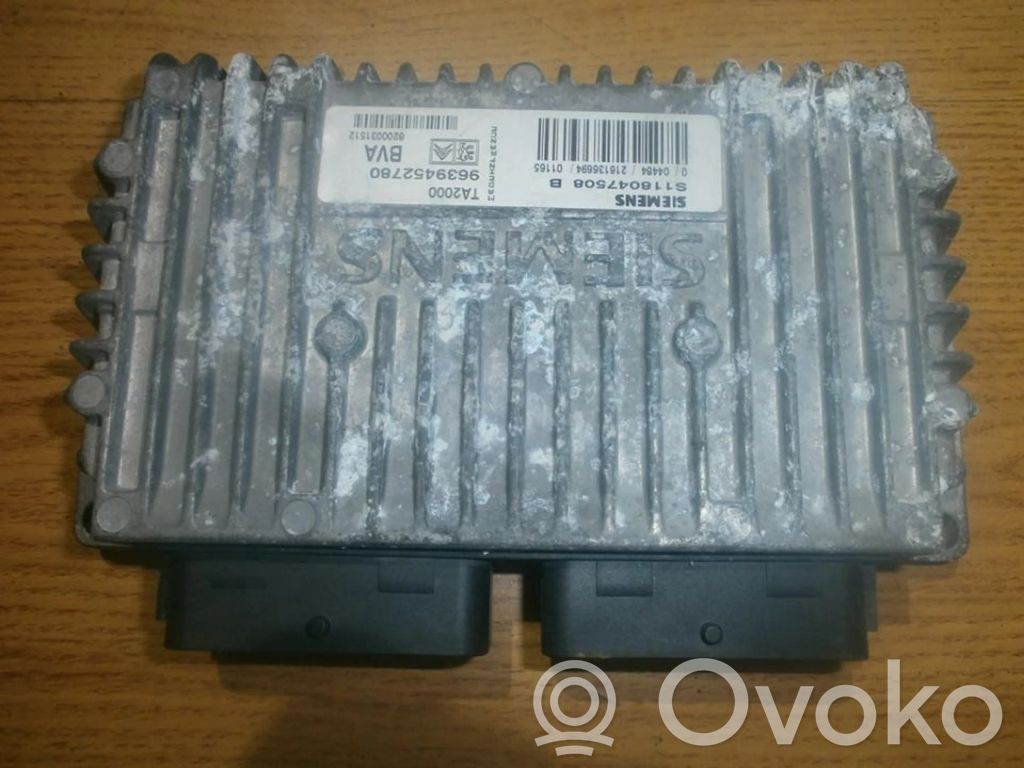 Unidad de control/módulo de la caja de cambios   S118047508B,9639452780,9639452780,S118047508B