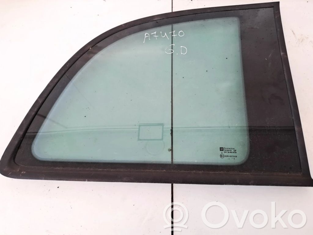 Opel Zafira A Szyba karoseryjna tylna 