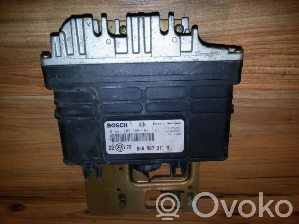 Engine control unit/module   8A0907311M,0261203186,0261203187,8A0907311M